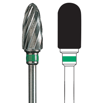 Fresa laboratorio tungsteno 1 unidad