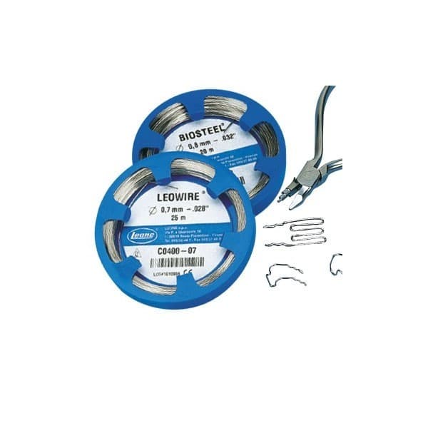 ALAMBRE PARA GANCHOS REDONDO DURO ELÁSTICO SIN NÍQUEL BIOSTEEL® (ENVASE ESTÁNDAR)