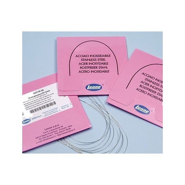 ARCOS PREFORMADOS REDONDOS Y RECTANGULARES DE ACERO INOXIDABLE – SUPERIORES E INFERIORES