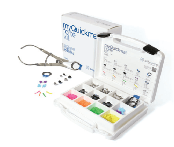 SISTEMA DE MATRICES SECCIONALES MYQUICKMAT FORTE KIT