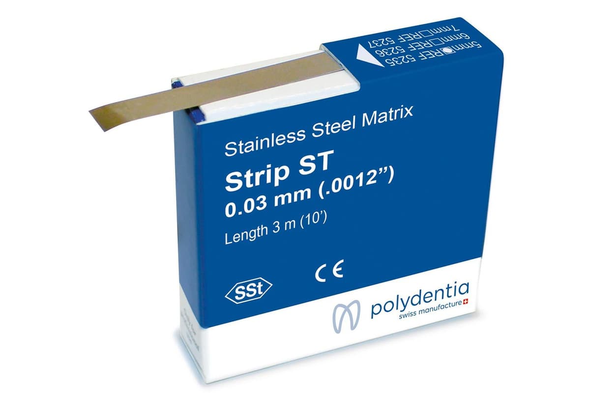 BANDA MATRIZ ST DE ACERO INOX. (0,03 mm – .0012″)