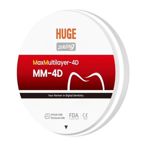 Discos de zirconio MaxMulticapa 4D 22mm 98ø (A1-BL3)