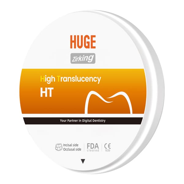 Discos de zirconio PHT ALTA TRANSLUCIDEZ 25mm 98ø (A1-D4)