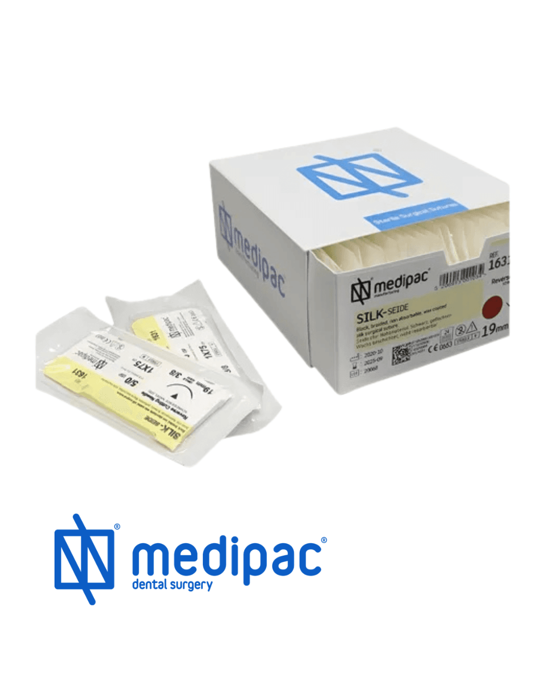 Agujas de Sutura de Seda x24 – Medipac