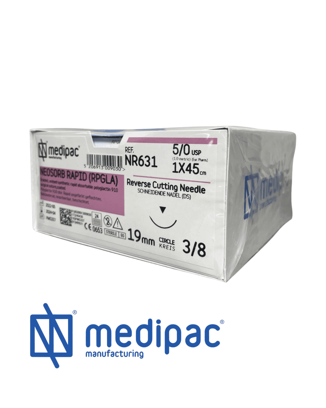 Agujas de Sutura Reabsorbibles MEDIPAC