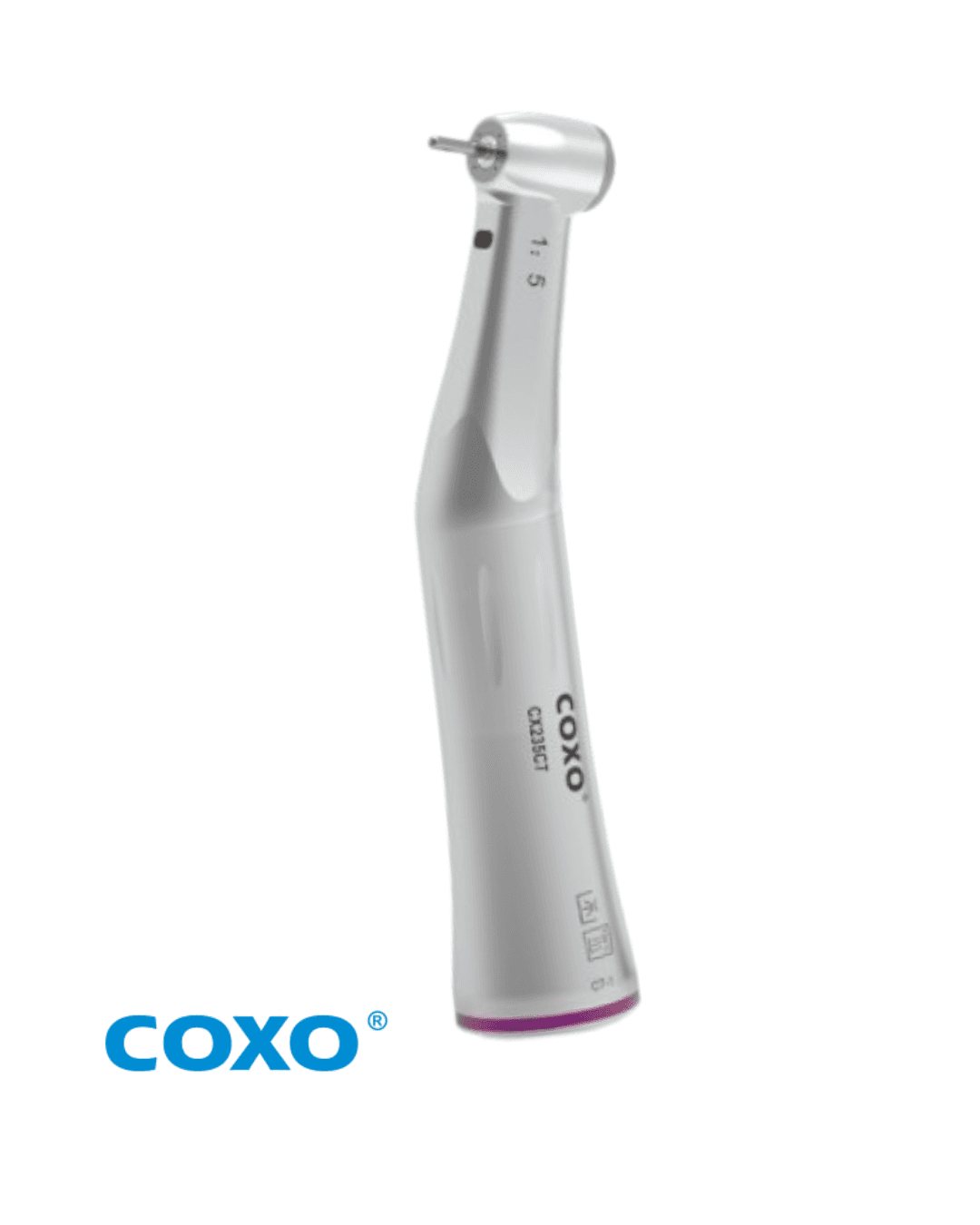 Contra ángulo Multiplicador 1.5 con luz – Coxo