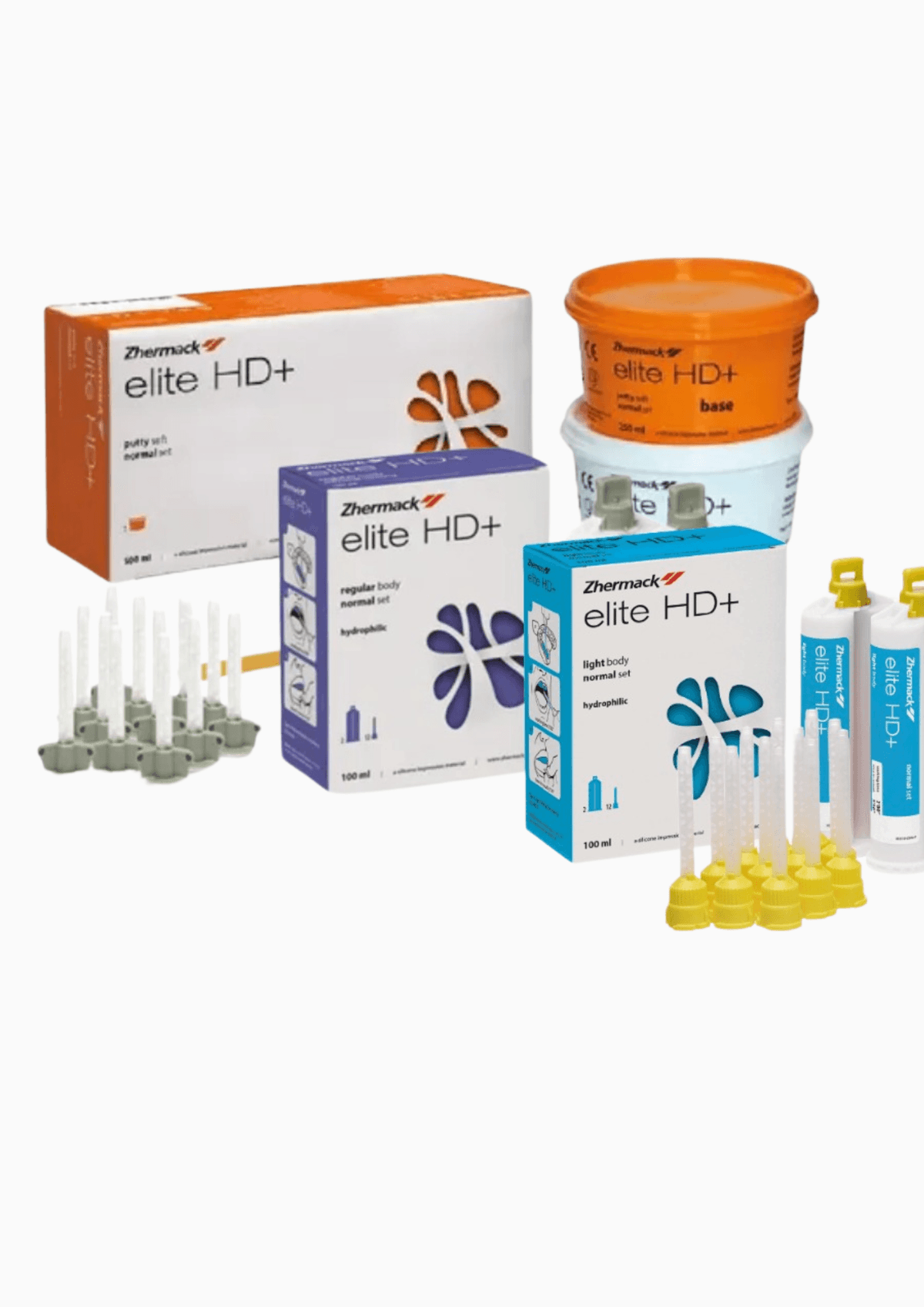 Silicona Elite HD + Putty Normal + Silicona Regular o Liviana