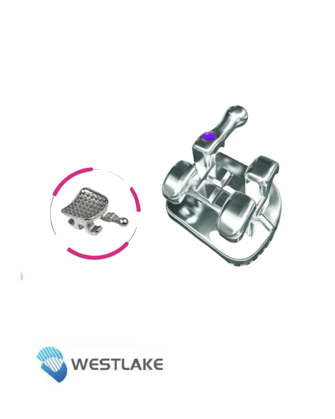 Brackets Metálicos MIM Caso x 20 –  Westlake