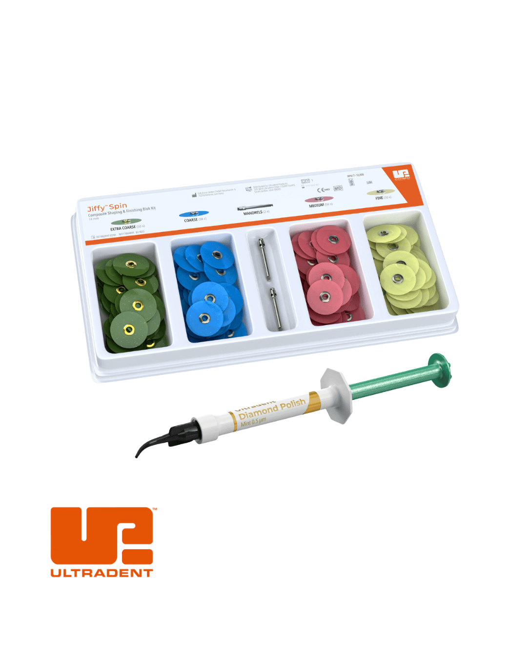 Intro kit Jiffy Spin + Jeringa Diamond Polish – Ultradent