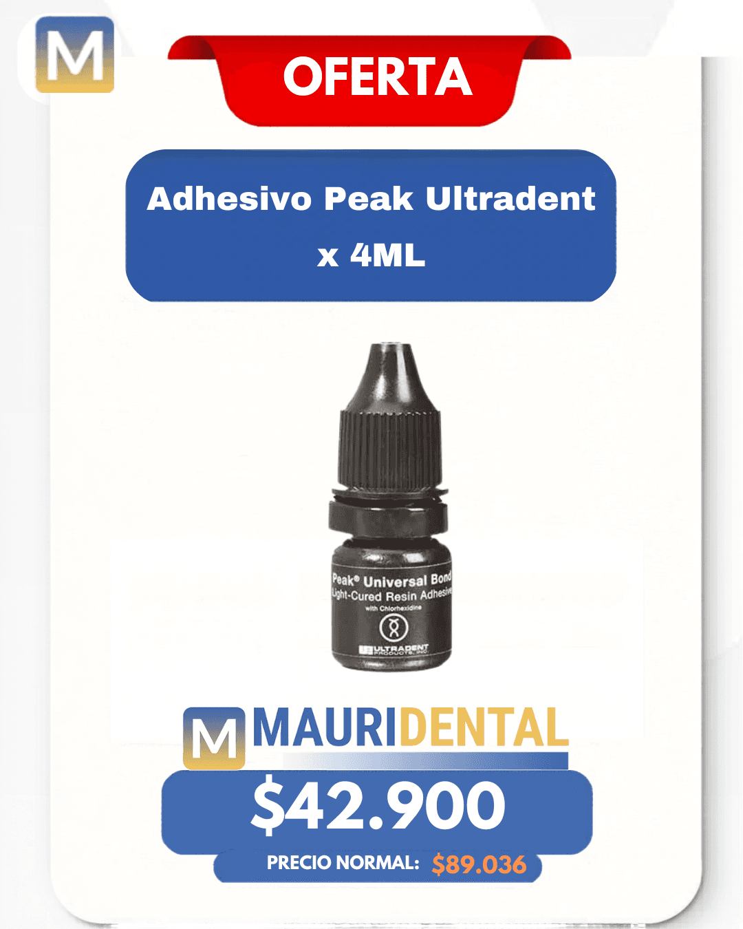 Adhesivo Peak x 4 ml