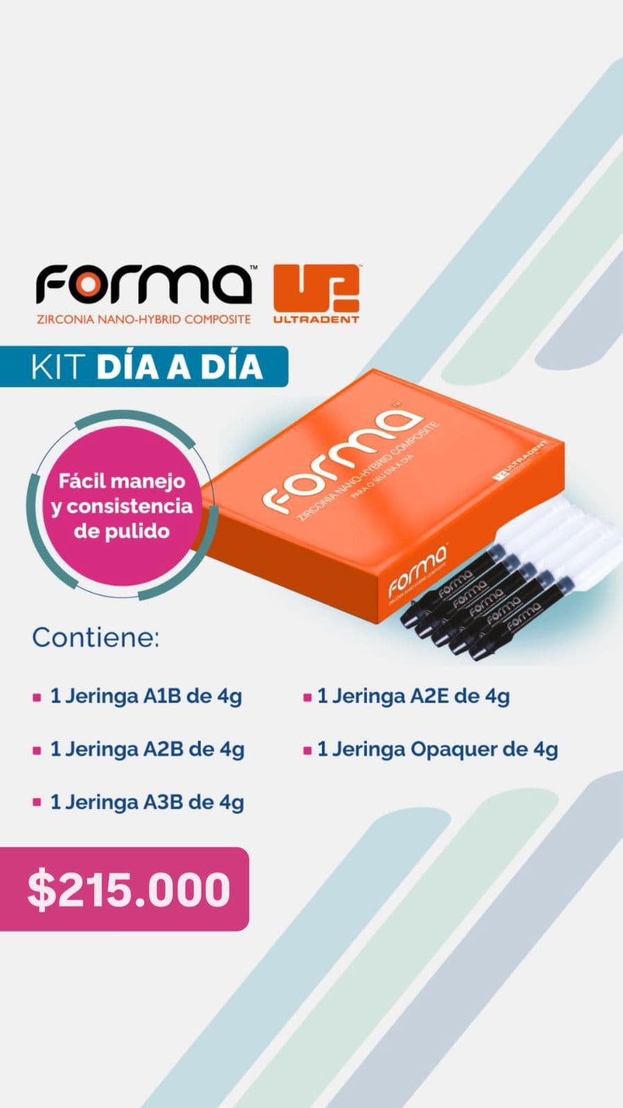 KIT DÍA A DÍA (zirconia nano-hybrid composite)
