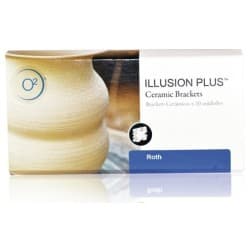 BRACKETS ILLUSION PLUS CERAMICO ORTHO ORGANIZERS ROTH