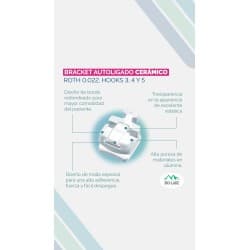 BRACKETS AUTOLIGADO CERÁMICOS BIOLAKE