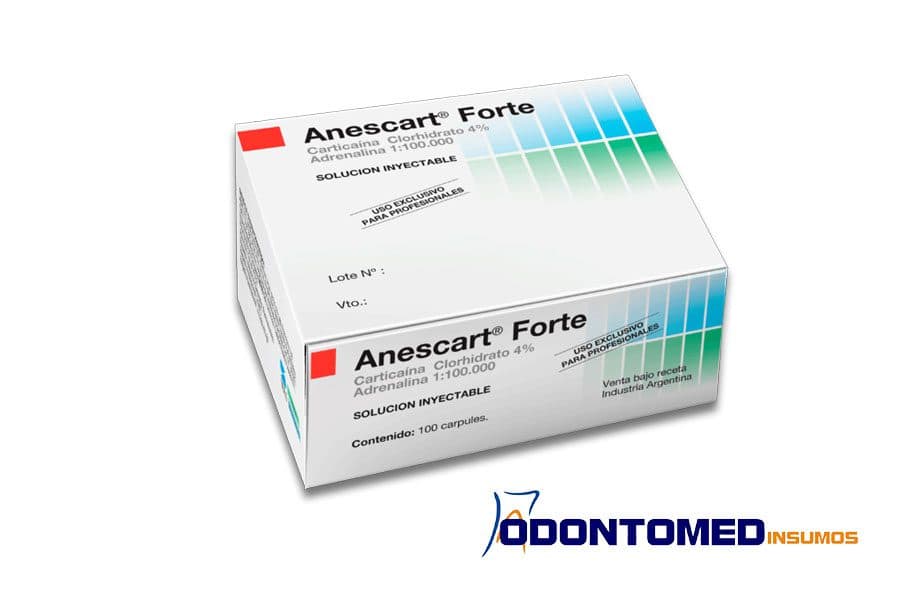 ANESTESIA ANESCART FORTE x 50