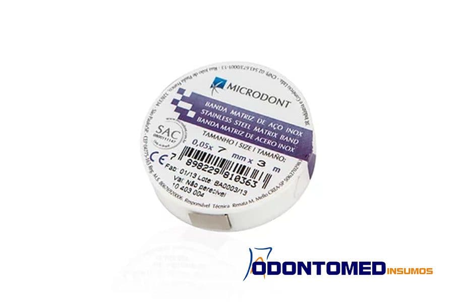 BANDA MATRIZ DE ACERO 5mm Microdont