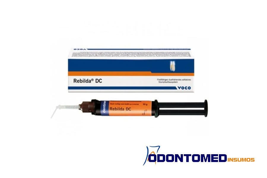 Cemento Resinoso Dual para Reconstrucción Muñones y poste REBILDA x 10gr VOCO