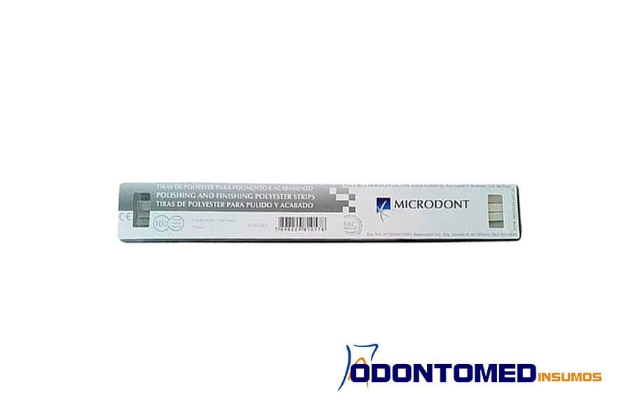 TIRAS PARA PULIR COMPOSITE 2.5mm Microdont