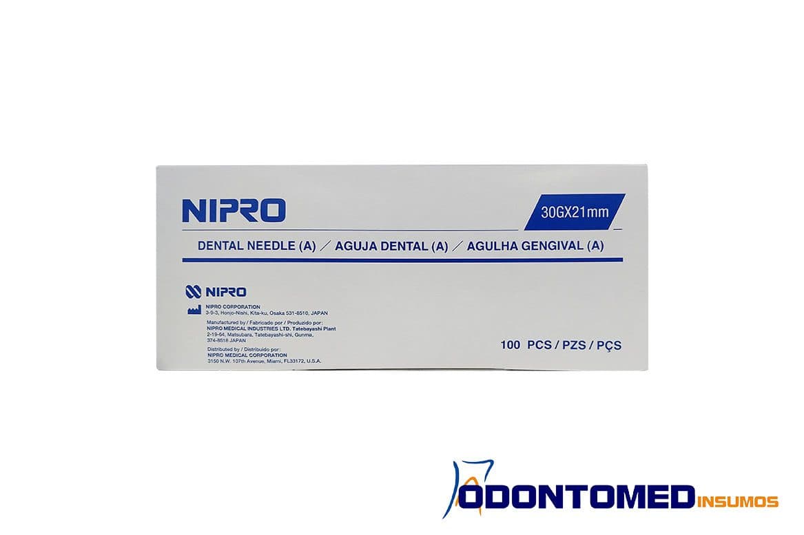 AGUJA DENTAL NIPRO x100