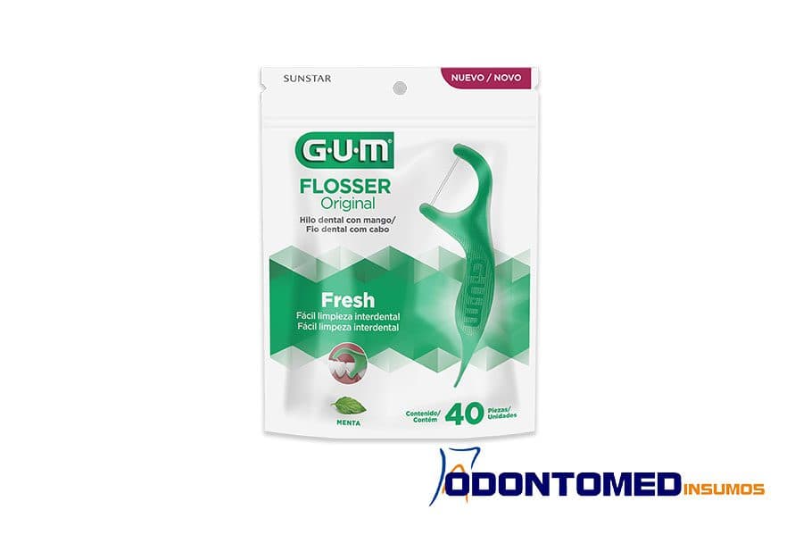 Flossers Hilo Dental con Mango x40 u.