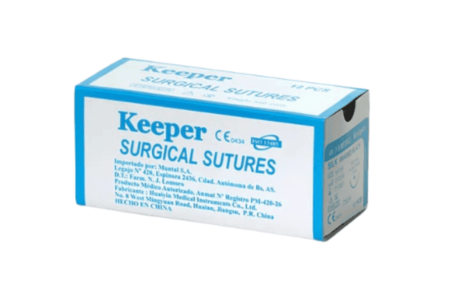 SUTURA ESTERIL x12 KEEPER