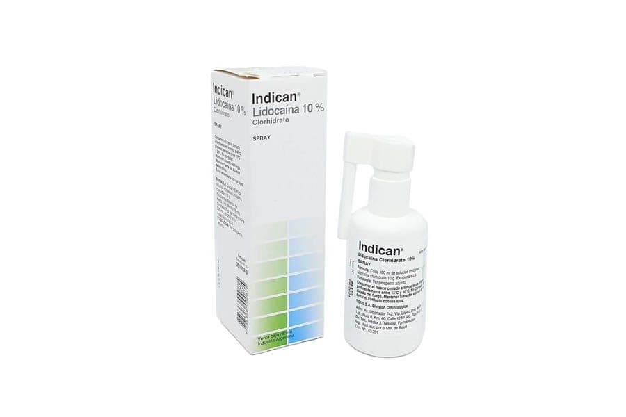 Indican Spray lidocaina 10% SIDUS