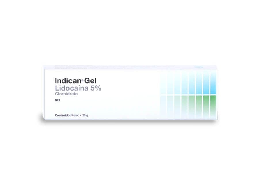 Indican Gel lidocaina 5% SIDUS