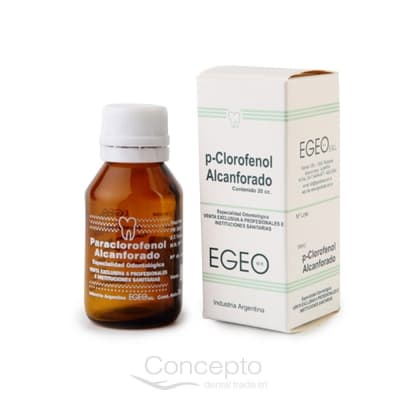 P-Clorofenol Alcanforado Egeo 20Ml