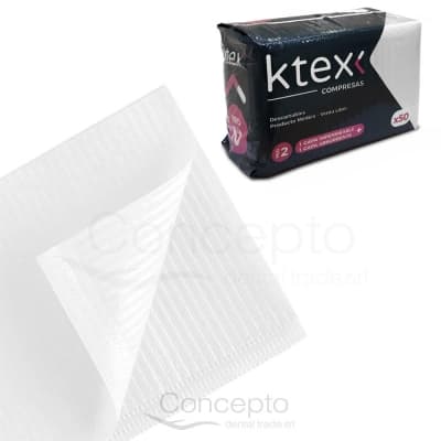Compresa K-Tex Blanca X 50 Un.