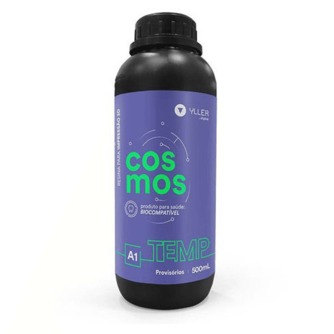 RESINA P/IMPRESORA 3D COSMOS TEMP A1/A3/B1/ X500ML