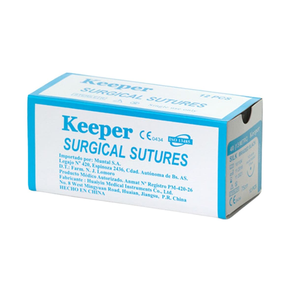 AGUJAS KEEPER REABSORVIBLES X12 4.0