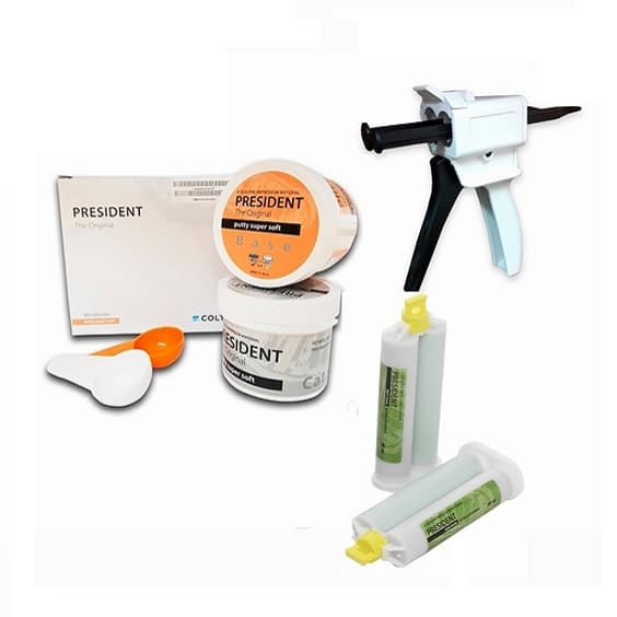 COMBO PRESIDENT MASA+CARTUCHOX2 FLUIDA+PISTOLA