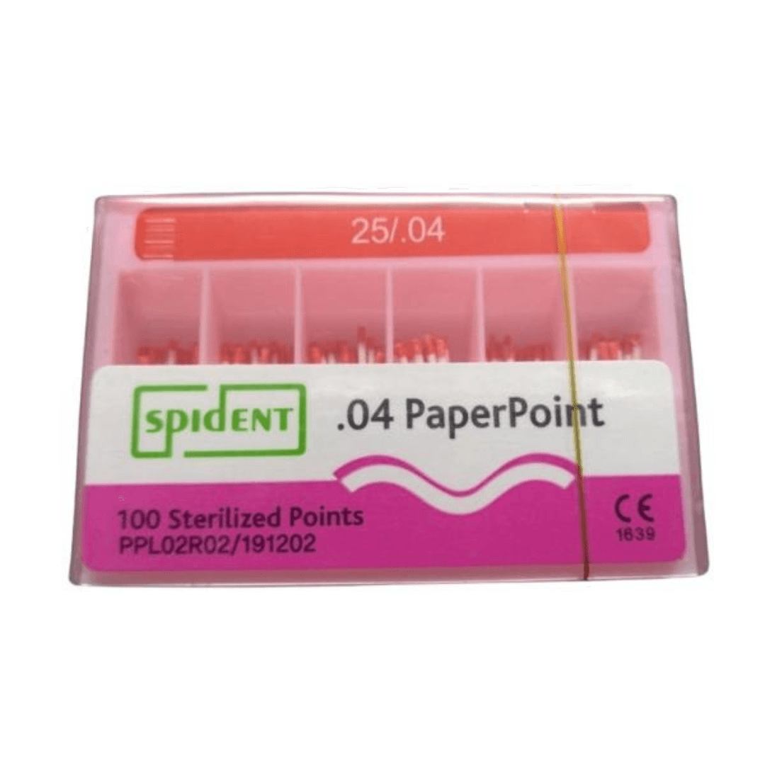 CONOS DE PAPEL NUMERO 25 TAPER 04 SPIDENT