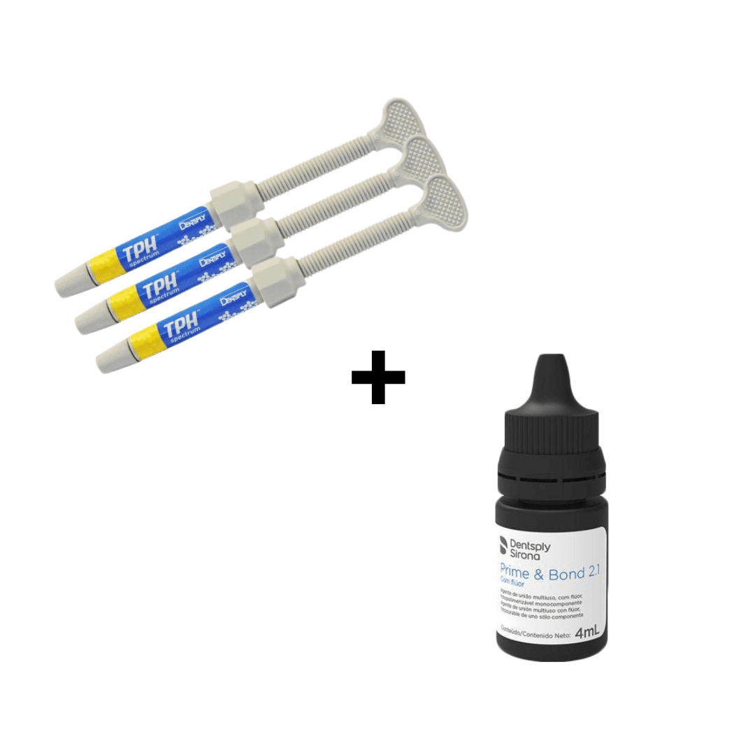 COMBO 3 COMPOSITE TPH + ADHESIVO P&B 2.1 X4ML