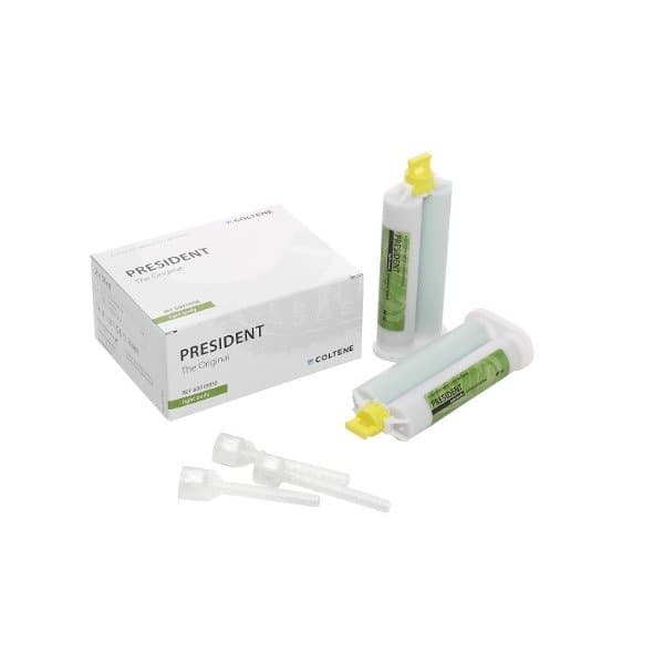 SILICONA PRESIDENT 2 CARTUCHOS FLUIDA