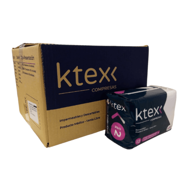 COMPRESAS CAJON X500 K-TEX NEGRA