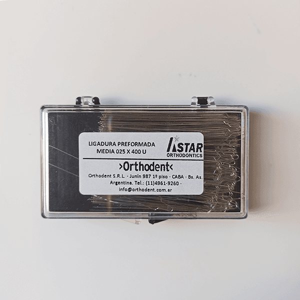 LIGADURA PREFORMADA 025 400U C