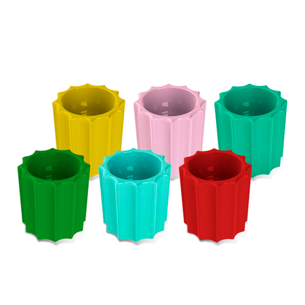 VASO DAPPEN POLICARBONATO x1un