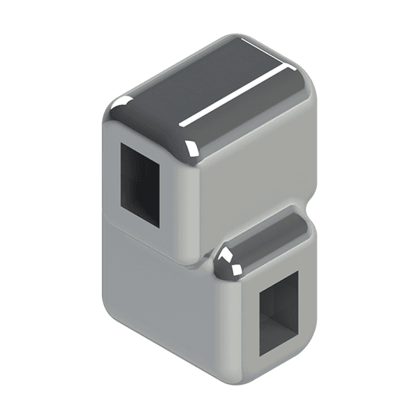 TUBO CRUZADO PARA/ARCOS RECTANGULAR X 5U