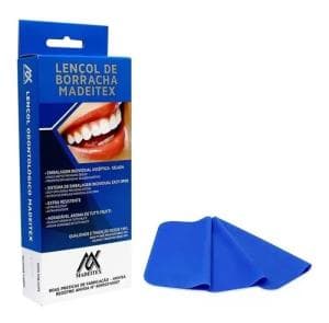 Goma dique Madeitex caja x 26 unidades azul