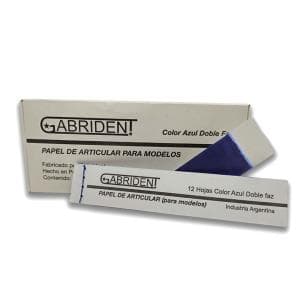 Papel de articular Gabrident simple tono x unidad