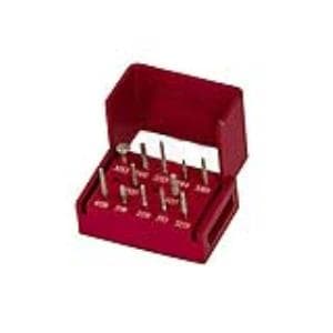 kit Microdont piedras protesis dental (rojo) x 12