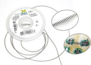 Resorte Morelli acero espiras abiertas rollo