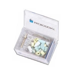 Gomas para pulir composite Kit Microdont Poligloss x18 unidades