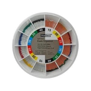 Conos rueda: gutta x 120 unid + papel x 200 unid