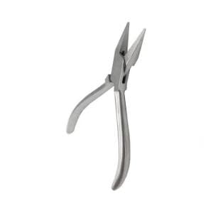 Alicate nacional punta plana lisa