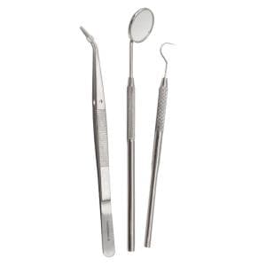 Triada Panorama (Espejo + Explorador + Pinza algodon)