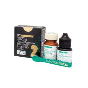 Ionomero restauracion fotocurado Fuji Gold Label 2 LC x 5 grs