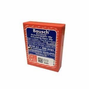Papel de articular Bausch BK63 40 micras (doble tono) x 200 hojas