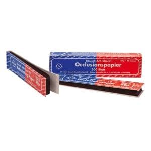 Papel de articular Bausch 40 micras (doble tono) x 200 hojas