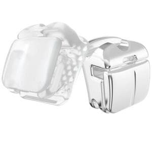 Bracket Carriere autoligado SLX 3D esteticos x 20 unid